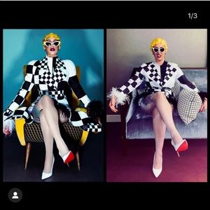 Cardi B Blazer Homemade Halloween CARDIB
